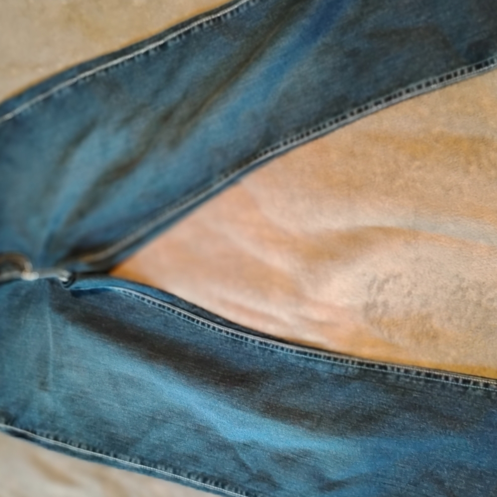 Wrangler Blue Boot Cut Jeans with Subtle Fading